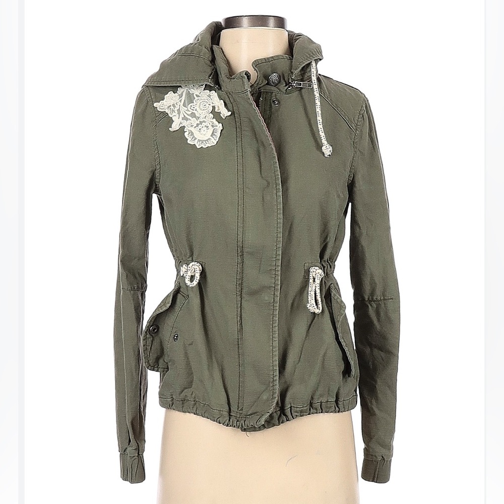 Anthropologie Daughters of Liberation Cargo Jacket
